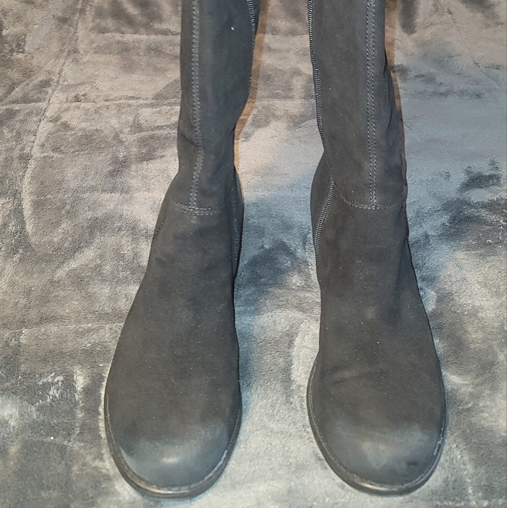 Easy Spirit Esitalis Tall Boots (Black, Size 12M)